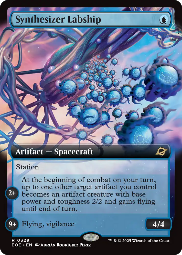 Synthesizer Labship (Extended Art) [Edge of Eternities] | Game Master's Emporium (The New GME)
