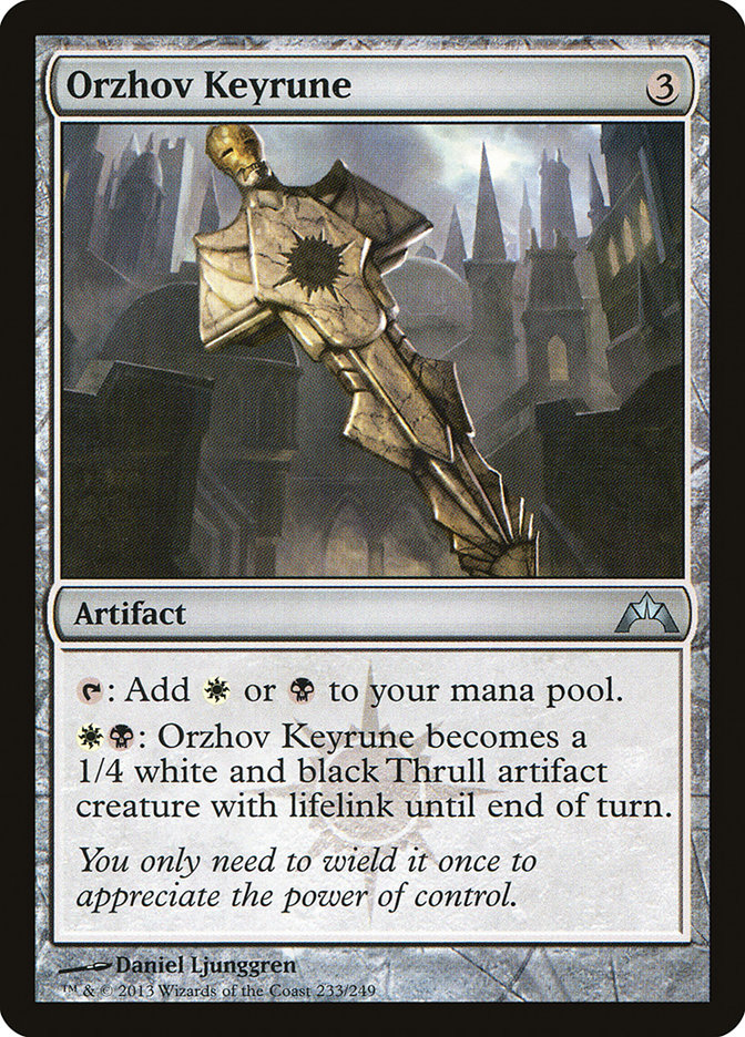 Orzhov Keyrune [Gatecrash] | Game Master's Emporium (The New GME)