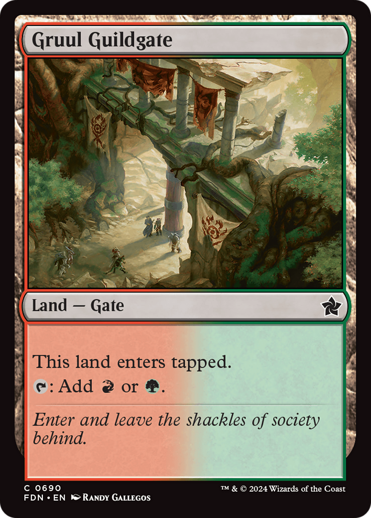 Gruul Guildgate [Foundations] | Game Master's Emporium (The New GME)