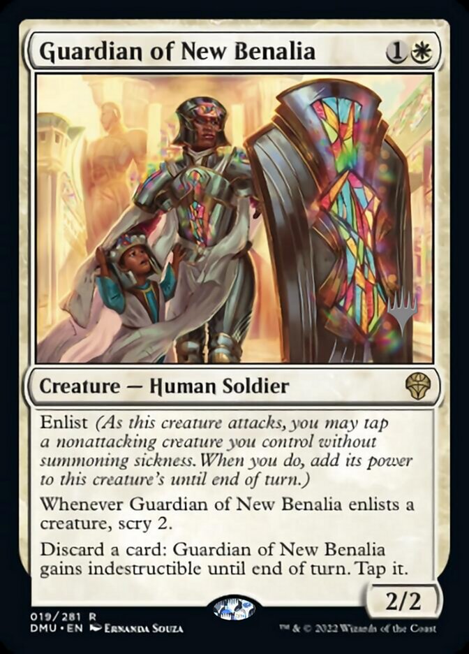 Guardian of New Benalia (Promo Pack) [Dominaria United Promos] | Game Master's Emporium (The New GME)