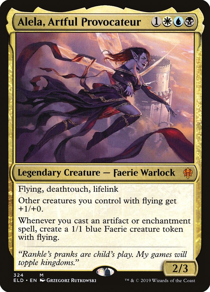 Alela, Artful Provocateur [Throne of Eldraine] | Game Master's Emporium (The New GME)