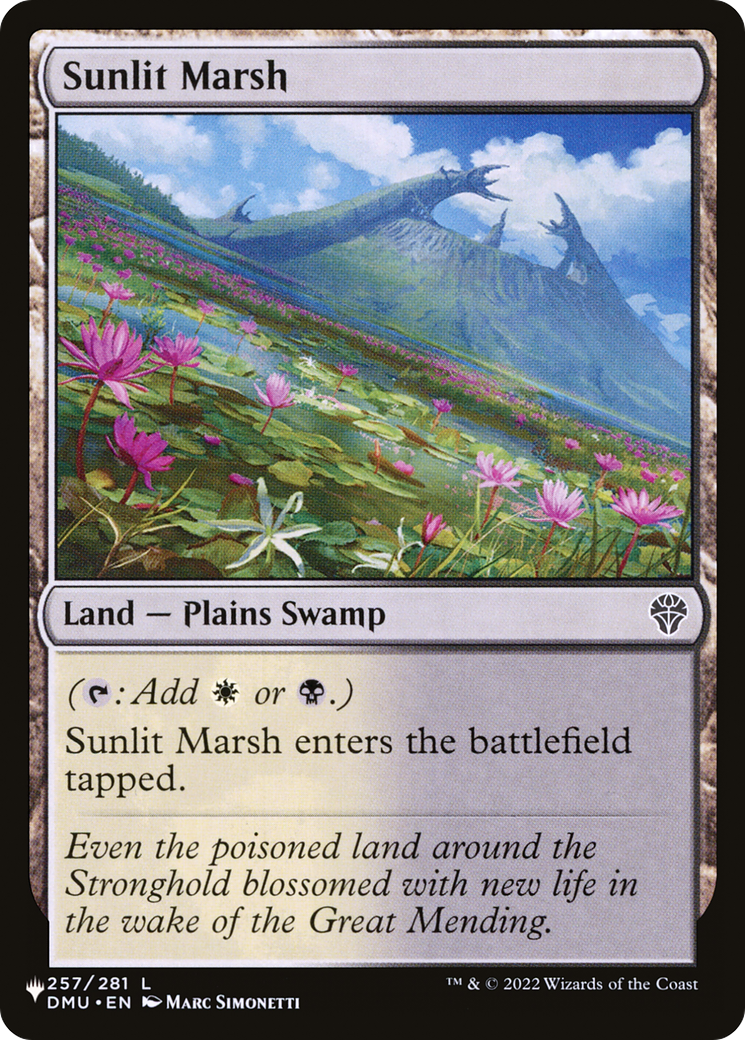 Sunlit Marsh [The List Reprints] | Game Master's Emporium (The New GME)