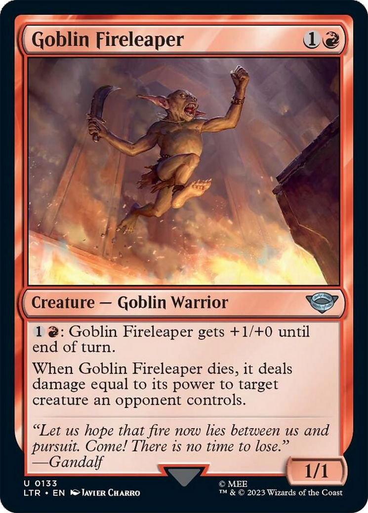 Goblin Fireleaper [The Lord of the Rings: Tales of Middle-Earth] | Game Master's Emporium (The New GME)