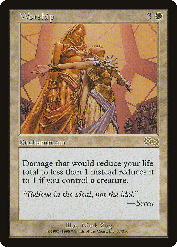 Worship [Urza's Saga] | Game Master's Emporium (The New GME)