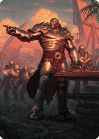 Karn, Living Legacy Art Card 1 [Dominaria United Art Series] | Game Master's Emporium (The New GME)