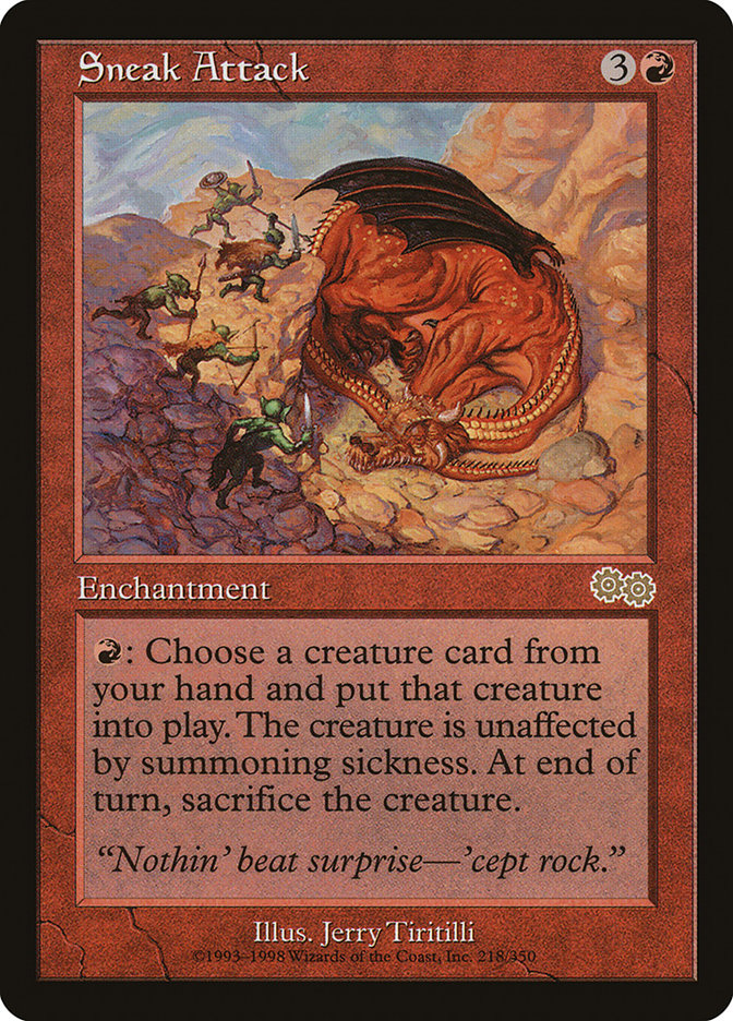 Sneak Attack [Urza's Saga] | Game Master's Emporium (The New GME)