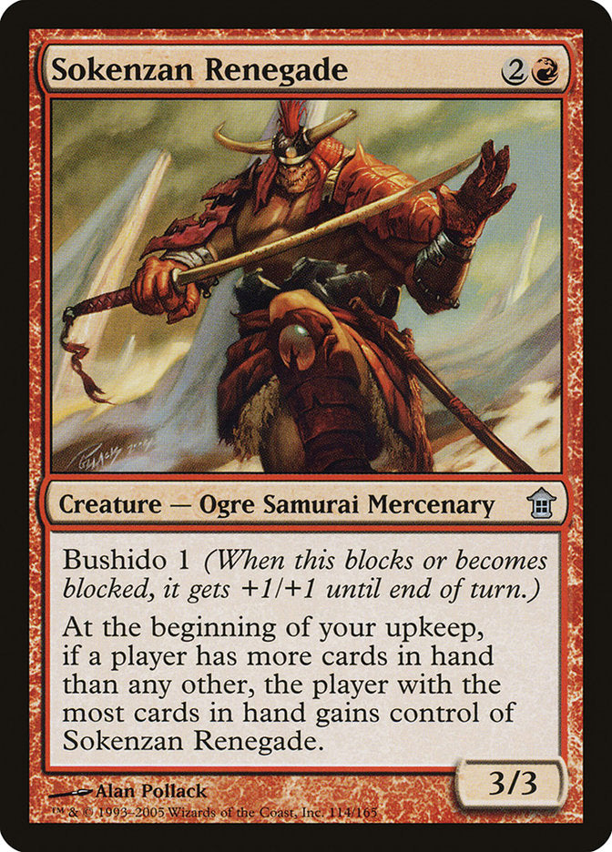 Sokenzan Renegade [Saviors of Kamigawa] | Game Master's Emporium (The New GME)