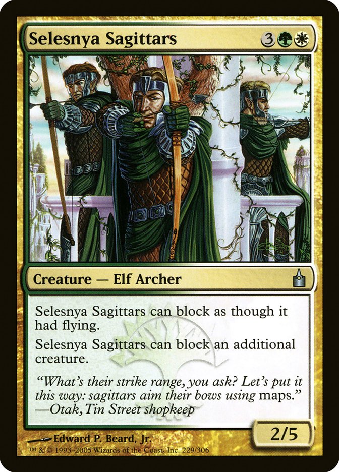 Selesnya Sagittars [Ravnica: City of Guilds] | Game Master's Emporium (The New GME)