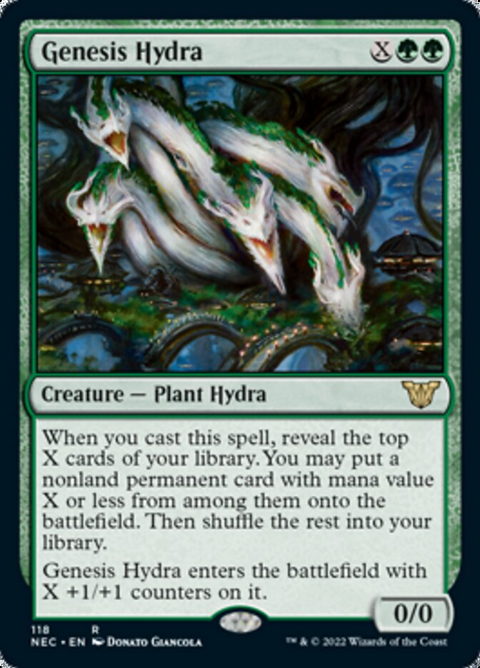 Genesis Hydra [Kamigawa: Neon Dynasty Commander] | Game Master's Emporium (The New GME)