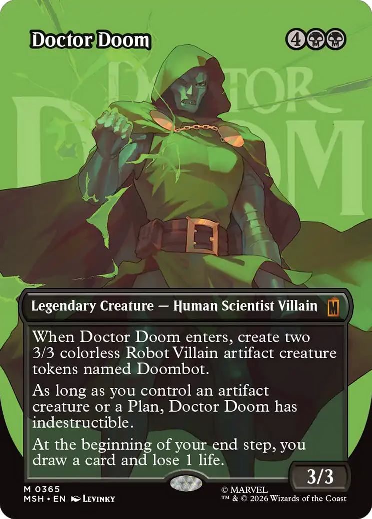 Doctor Doom (Borderless) (0365) [Marvel Super Heroes] | Game Master's Emporium (The New GME)
