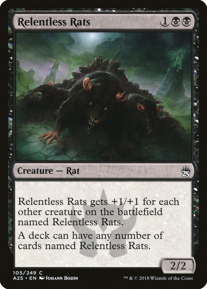 Relentless Rats [Masters 25] | Game Master's Emporium (The New GME)