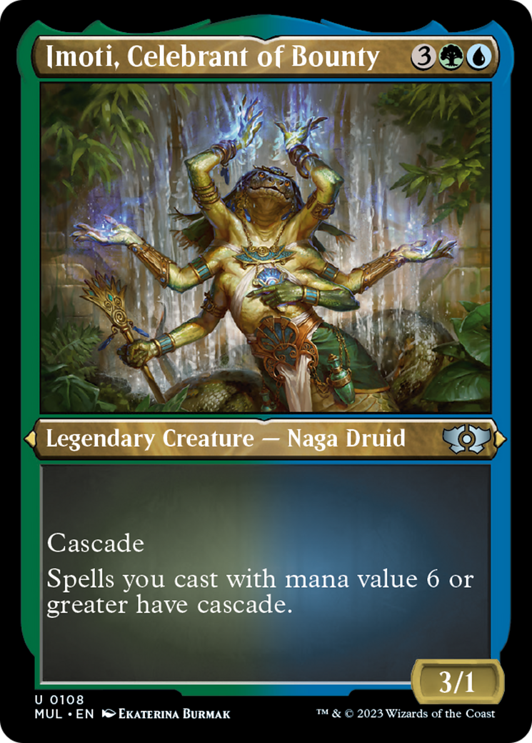 Imoti, Celebrant of Bounty (Foil Etched) [Multiverse Legends] | Game Master's Emporium (The New GME)