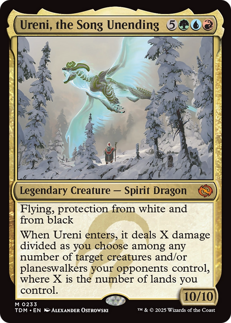 Ureni, the Song Unending [Tarkir: Dragonstorm] | Game Master's Emporium (The New GME)