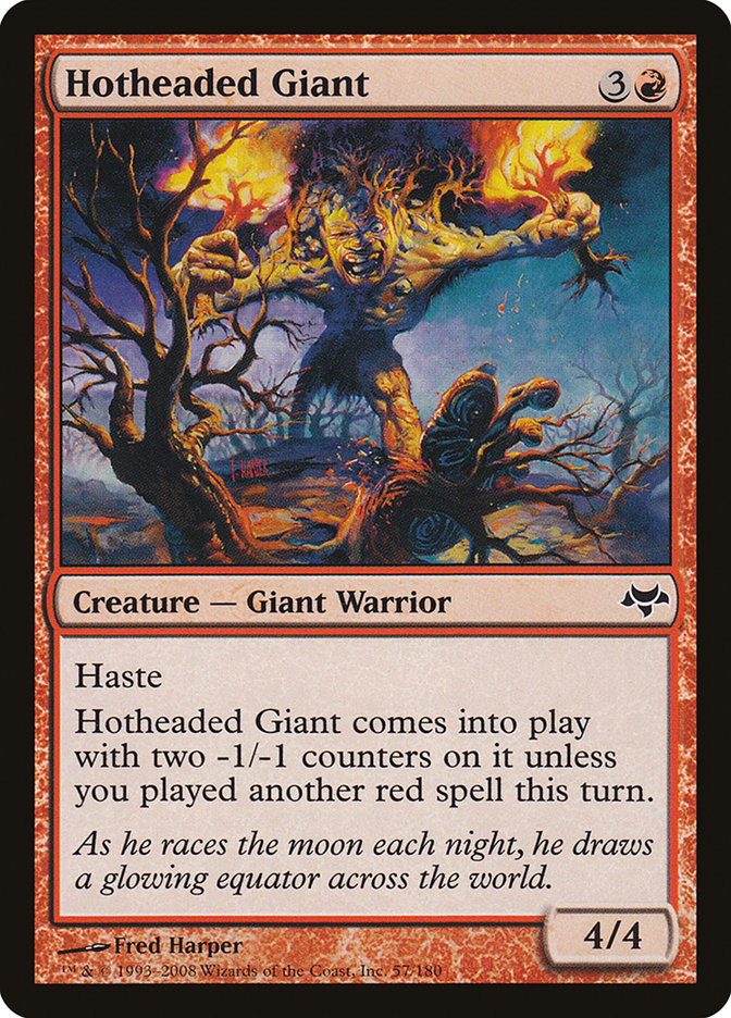 Hotheaded Giant [Eventide] | Game Master's Emporium (The New GME)