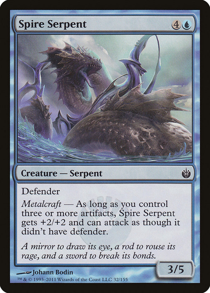 Spire Serpent [Mirrodin Besieged] | Game Master's Emporium (The New GME)
