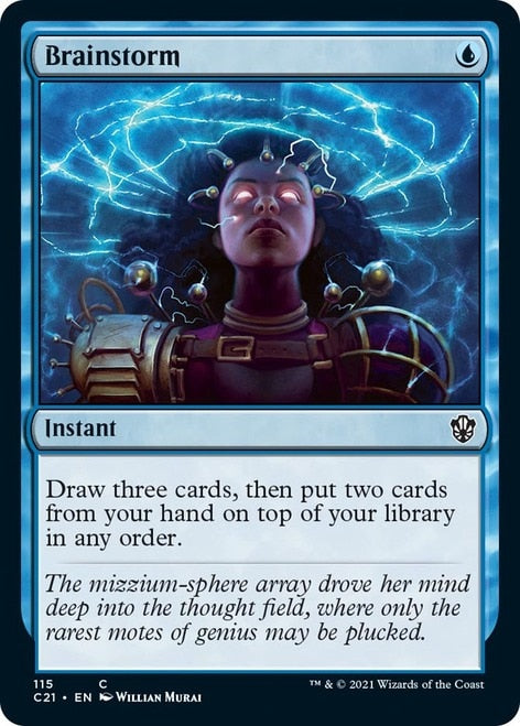 Brainstorm [Commander 2021] | Game Master's Emporium (The New GME)