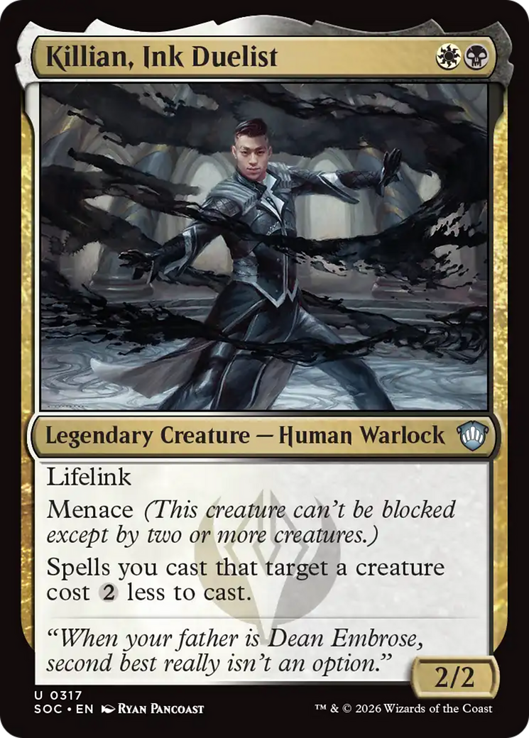 Killian, Ink Duelist [Secrets of Strixhaven Commander] | Game Master's Emporium (The New GME)