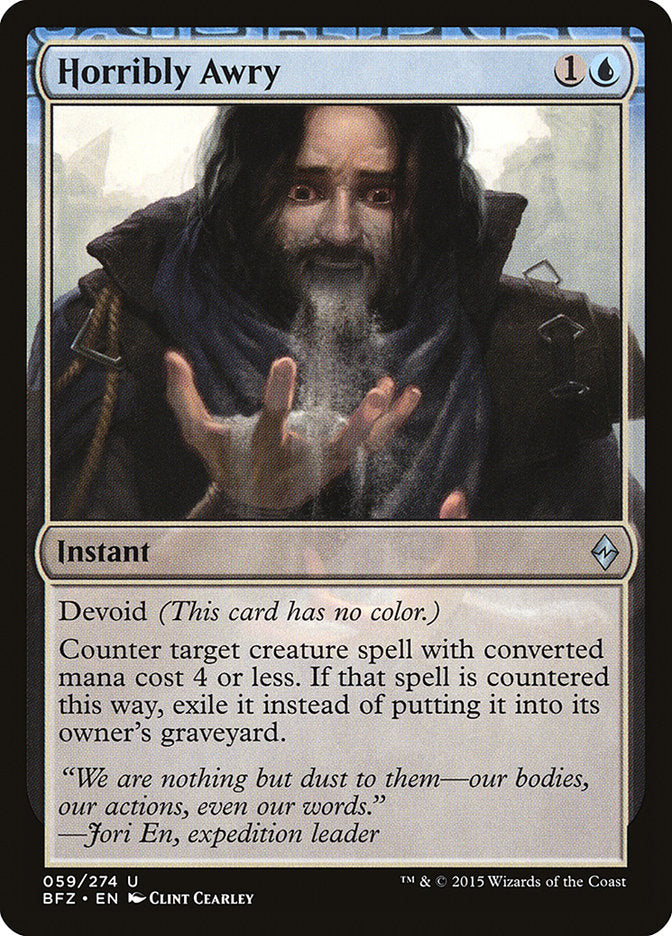Horribly Awry [Battle for Zendikar] | Game Master's Emporium (The New GME)