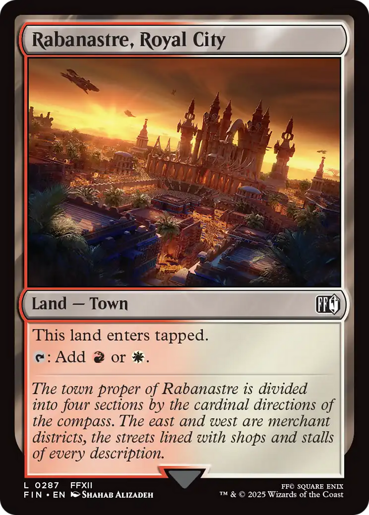 Rabanastre, Royal City [FINAL FANTASY] | Game Master's Emporium (The New GME)