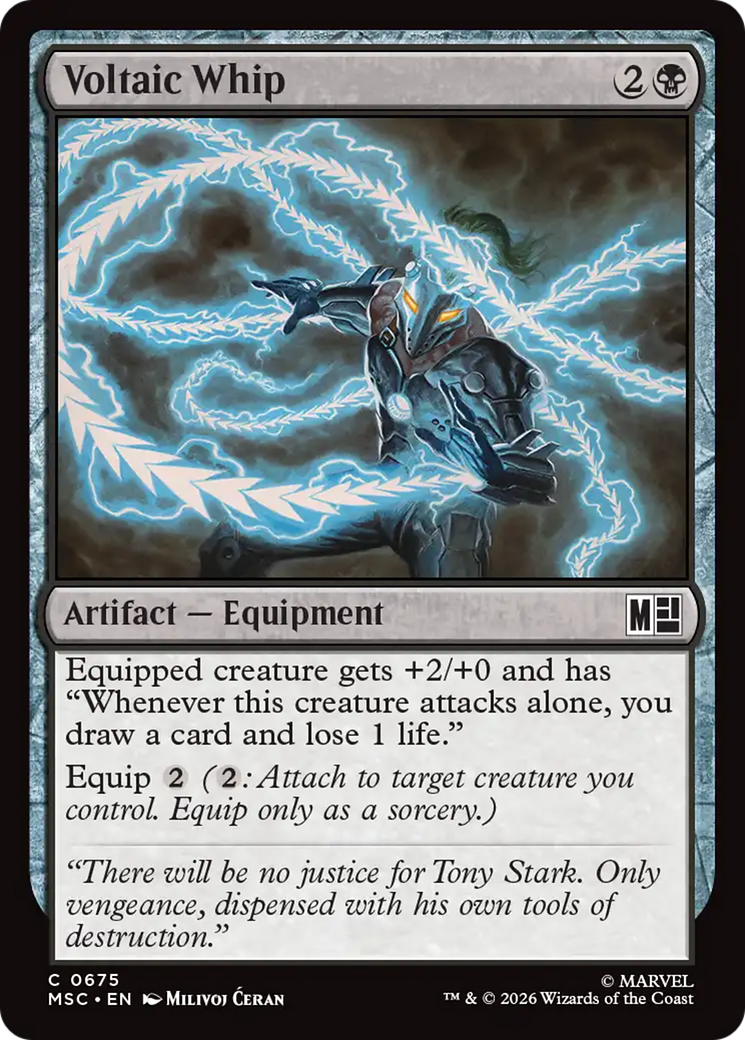 Voltaic Whip [Marvel Super Heroes Commander] | Game Master's Emporium (The New GME)