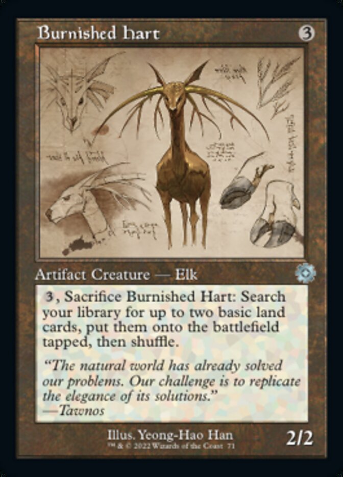Burnished Hart (Retro Schematic) [The Brothers' War Retro Artifacts] | Game Master's Emporium (The New GME)