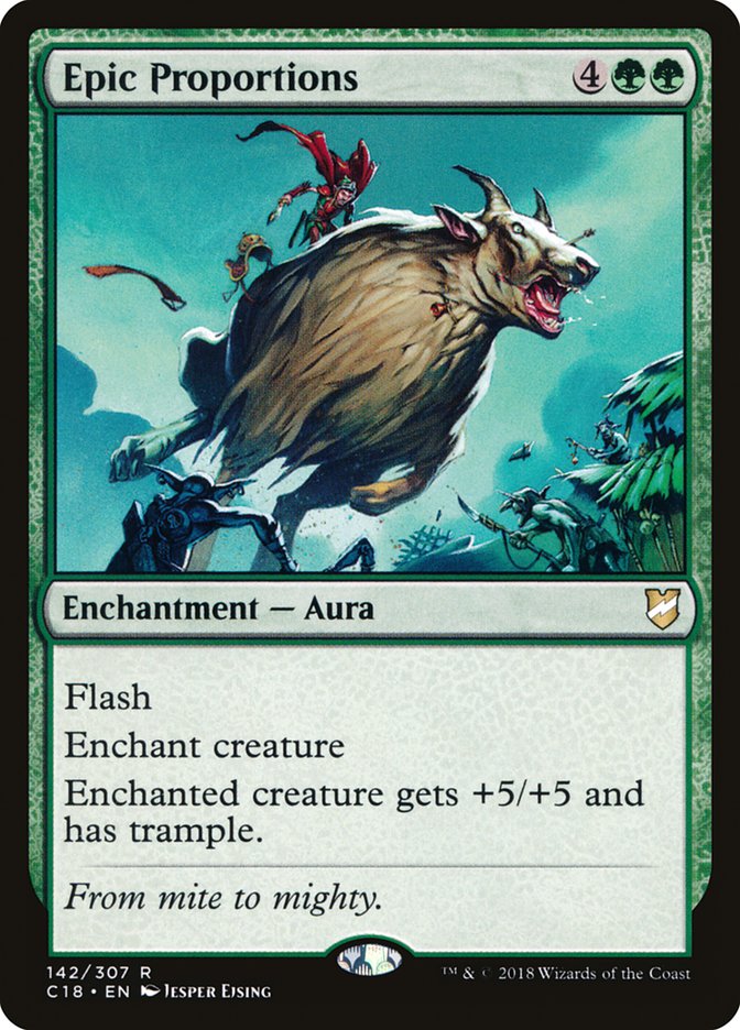 Epic Proportions [Commander 2018] | Game Master's Emporium (The New GME)