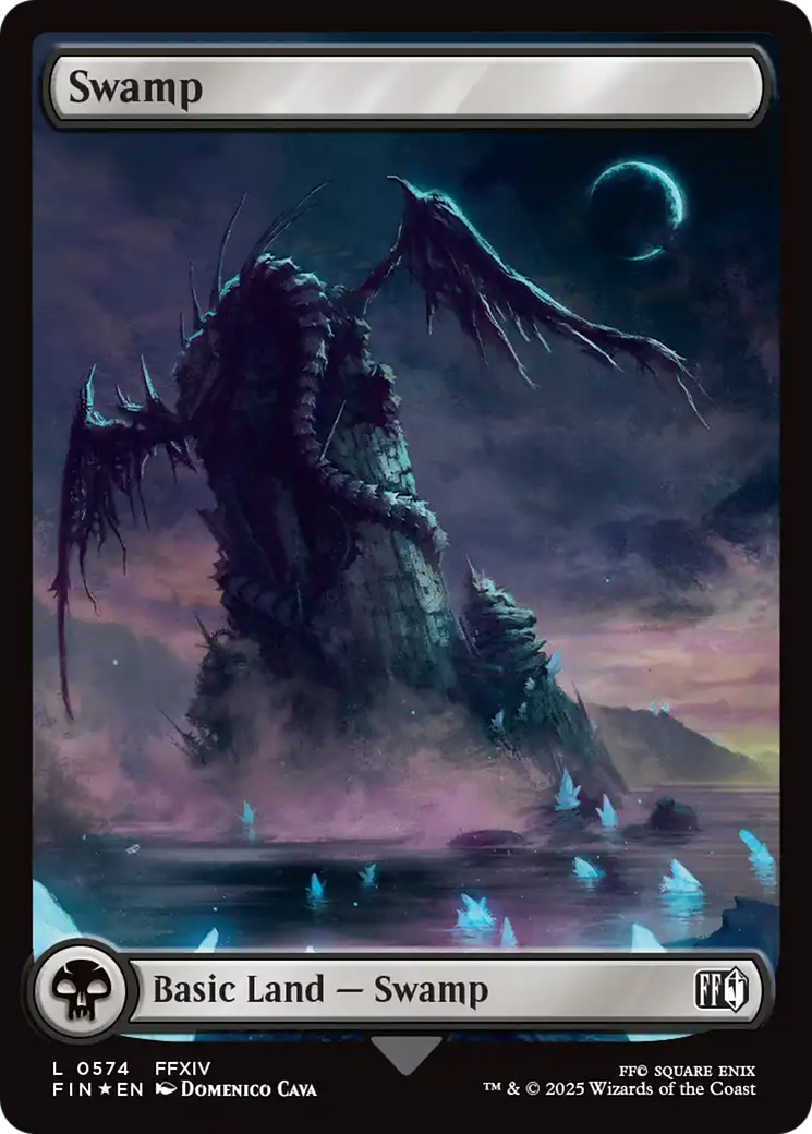 Swamp (0574) (Surge Foil) [FINAL FANTASY] | Game Master's Emporium (The New GME)