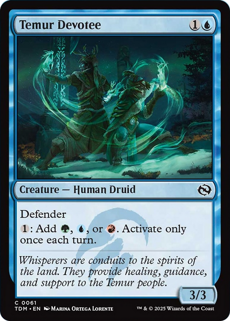 Temur Devotee [Tarkir: Dragonstorm] | Game Master's Emporium (The New GME)