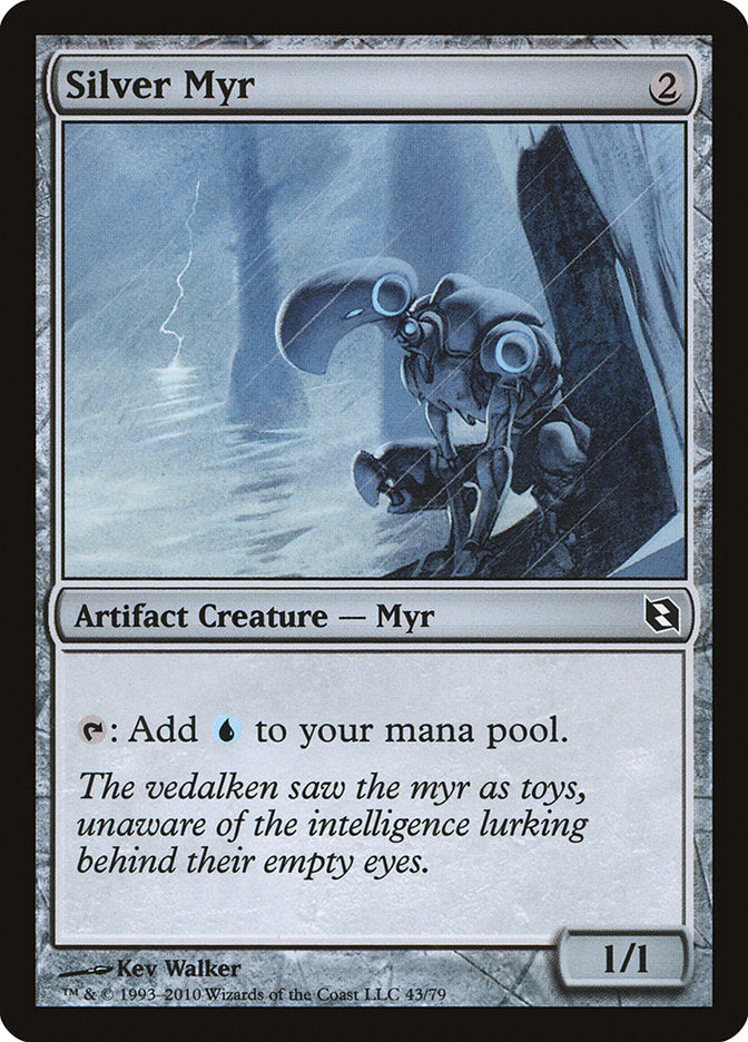 Silver Myr [Duel Decks: Elspeth vs. Tezzeret] | Game Master's Emporium (The New GME)