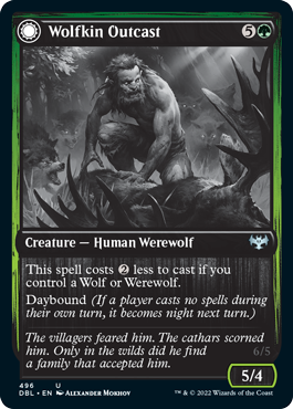 Wolfkin Outcast // Wedding Crasher [Innistrad: Double Feature] | Game Master's Emporium (The New GME)