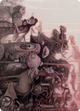 March of Burgeoning Life Art Card [Kamigawa: Neon Dynasty Art Series] | Game Master's Emporium (The New GME)