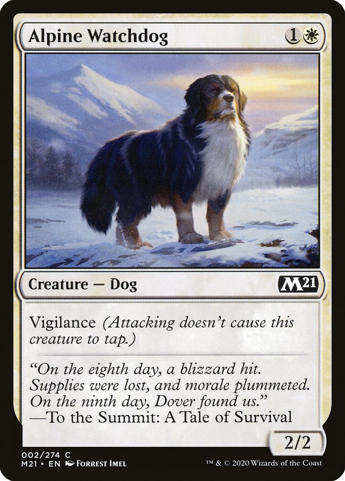 Alpine Watchdog [Core Set 2021] | Game Master's Emporium (The New GME)