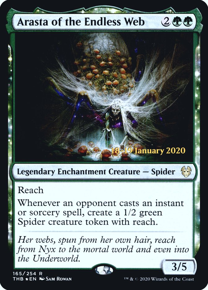 Arasta of the Endless Web [Theros Beyond Death Prerelease Promos] | Game Master's Emporium (The New GME)