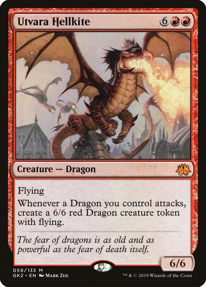 Utvara Hellkite [Ravnica Allegiance Guild Kit] | Game Master's Emporium (The New GME)