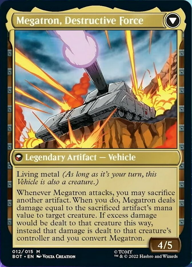 Megatron, Tyrant // Megatron, Destructive Force [Transformers] | Game Master's Emporium (The New GME)