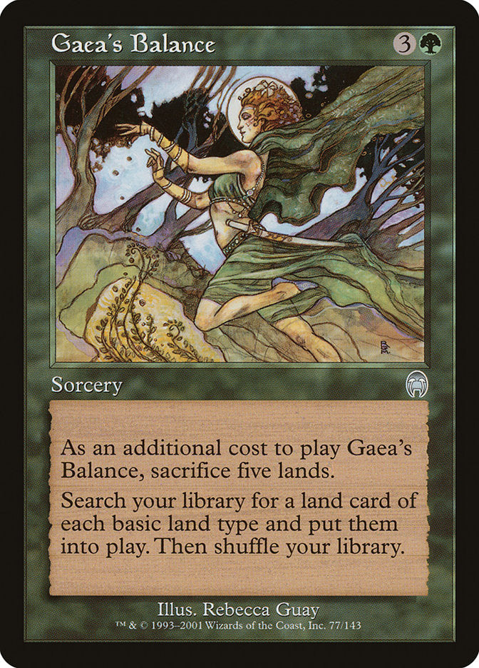 Gaea's Balance [Apocalypse] | Game Master's Emporium (The New GME)