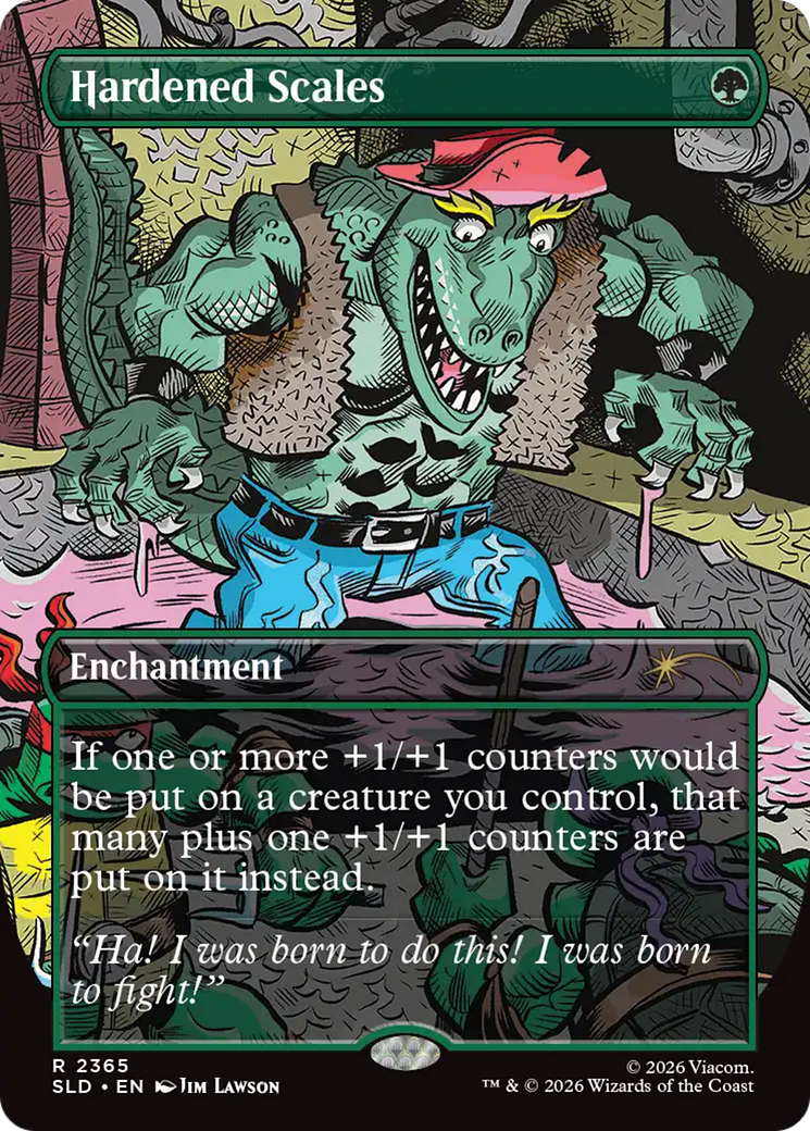 Hardened Scales [Secret Lair Drop Series] | Game Master's Emporium (The New GME)