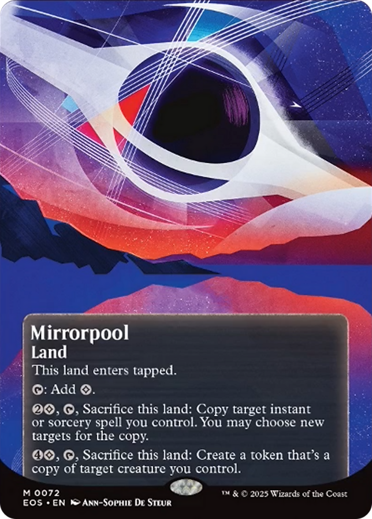Mirrorpool (0072) (Borderless) [Edge of Eternities: Stellar Sights] | Game Master's Emporium (The New GME)
