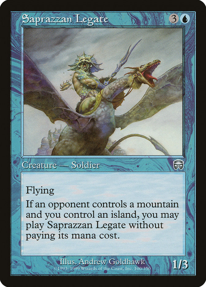 Saprazzan Legate [Mercadian Masques] | Game Master's Emporium (The New GME)
