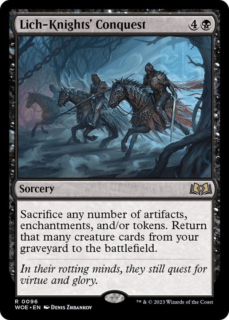 Lich-Knights' Conquest [Wilds of Eldraine] | Game Master's Emporium (The New GME)