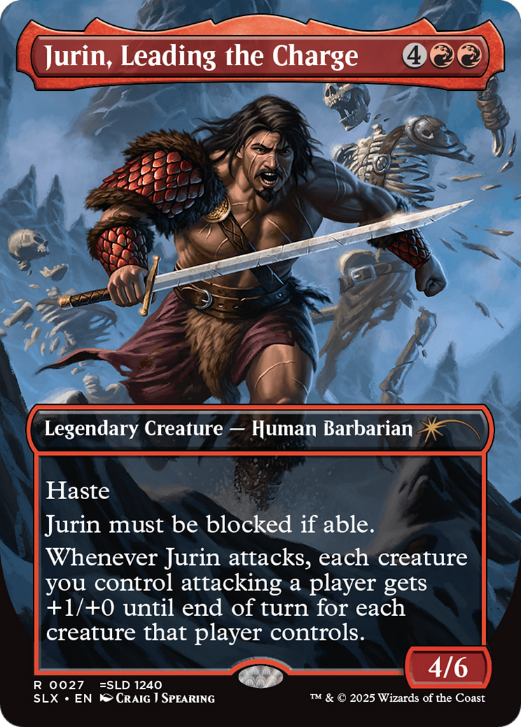 Jurin, Leading the Charge [Secret Lair: Universes Within] | Game Master's Emporium (The New GME)