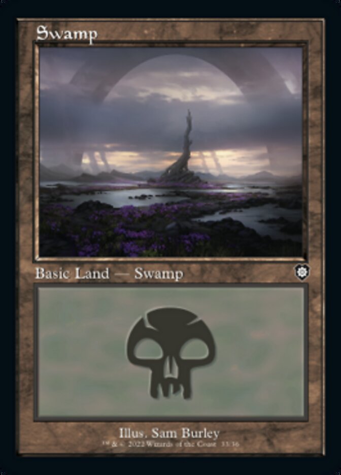 Swamp (033) (Retro) [The Brothers' War Commander] | Game Master's Emporium (The New GME)