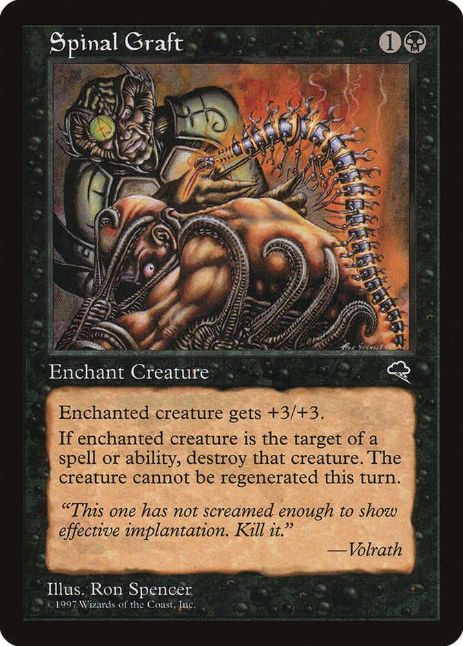 Spinal Graft [Tempest] | Game Master's Emporium (The New GME)