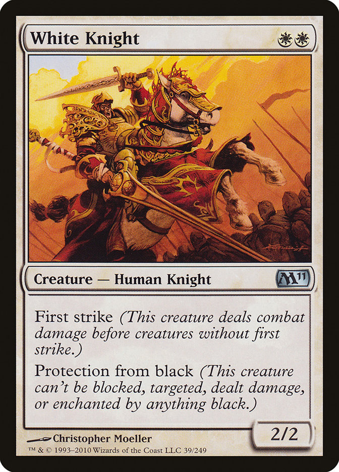 White Knight [Magic 2011] | Game Master's Emporium (The New GME)