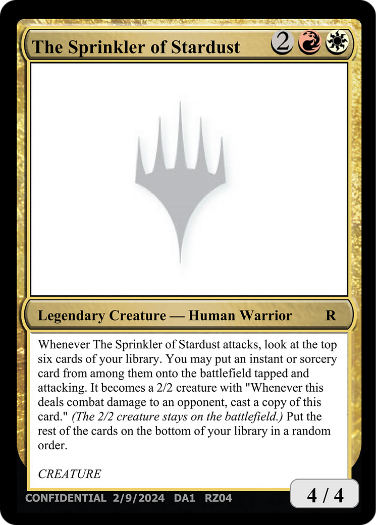 The Sprinkler of Stardust [Unknown Event] | Game Master's Emporium (The New GME)