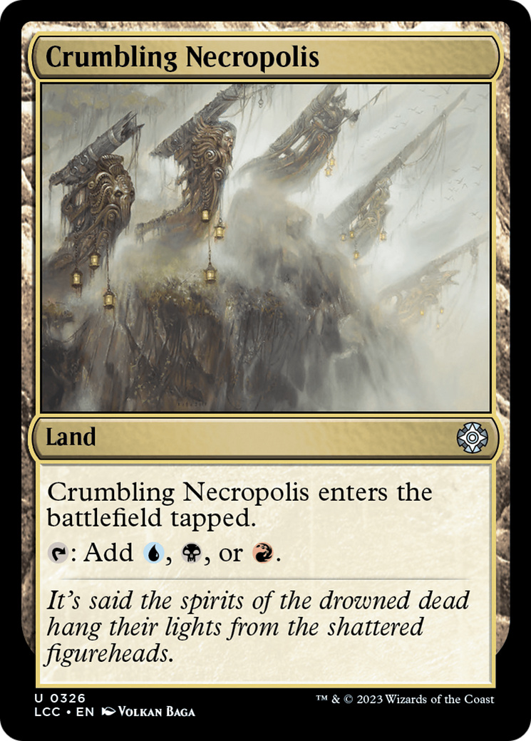Crumbling Necropolis [The Lost Caverns of Ixalan Commander] | Game Master's Emporium (The New GME)
