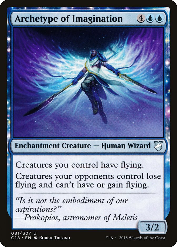 Archetype of Imagination [Commander 2018] | Game Master's Emporium (The New GME)