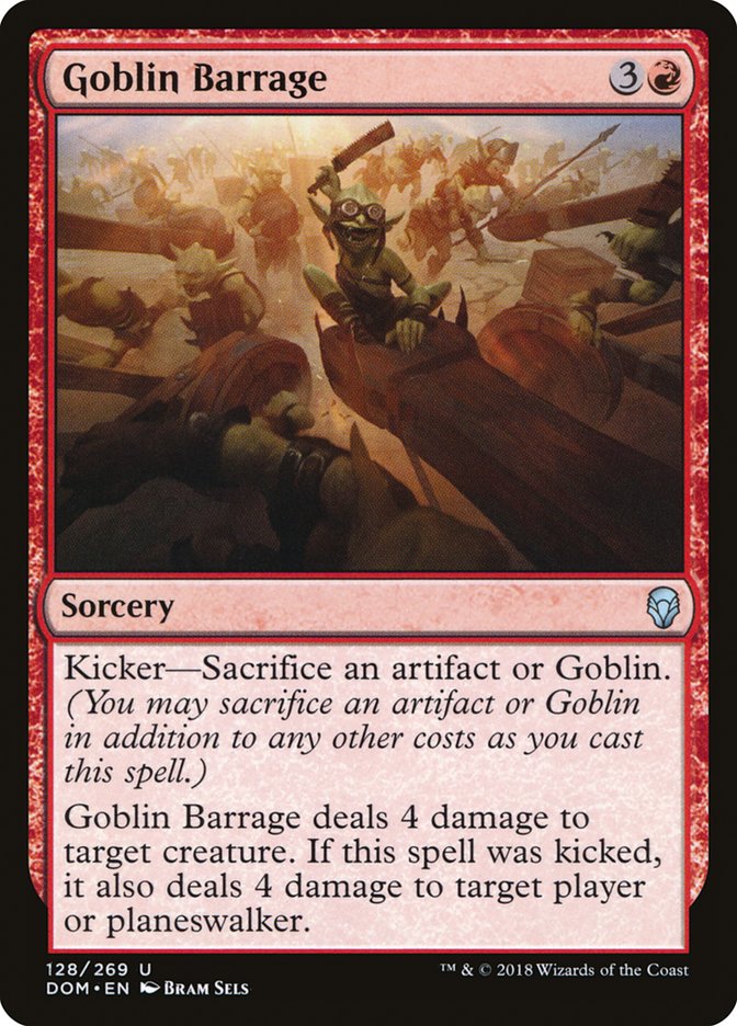Goblin Barrage [Dominaria] | Game Master's Emporium (The New GME)