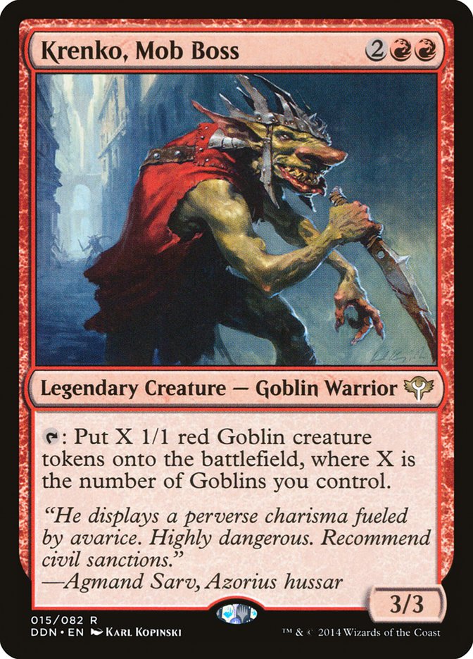 Krenko, Mob Boss [Duel Decks: Speed vs. Cunning] | Game Master's Emporium (The New GME)