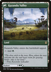 Kazandu Mammoth // Kazandu Valley [Zendikar Rising] | Game Master's Emporium (The New GME)